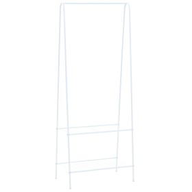 White clothes rack 59x35x150 cm by vidaXL, Dresser Organizers and Bar Hangers - Ref: Foro24-246725, Price: 21,02 €, Discount: %