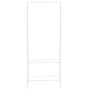 Weißer Kleiderständer 59x35x150 cm von vidaXL, Kommoden-Organizer und Bar-Kleiderbügel - Ref: Foro24-246725, Preis: 21,02 €, ...