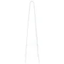 Perchero de ropa blanco 59x35x150 cm de vidaXL, Organizadores de vestidores y perchas de barra - Ref: Foro24-246725, Precio: ...