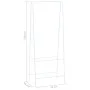 Weißer Kleiderständer 59x35x150 cm von vidaXL, Kommoden-Organizer und Bar-Kleiderbügel - Ref: Foro24-246725, Preis: 20,92 €, ...