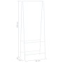 Weißer Kleiderständer 59x35x150 cm von vidaXL, Kommoden-Organizer und Bar-Kleiderbügel - Ref: Foro24-246725, Preis: 21,02 €, ...