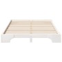 Estructura de cama 140 x 220 cm Madera de pino macizo en Camas y somieres | Comprar online en Foro24