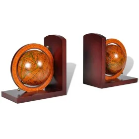 Globe bookends 2 pcs by vidaXL, Bookend - Ref: Foro24-240729, Price: 35,17 €, Discount: %