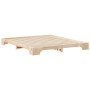 Estructura de cama Marrón 180 x 220 cm Madera de pino macizo en Camas y somieres | Comprar online en Foro24