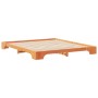 Estructura de cama Marrón 180 x 220 cm Madera de pino macizo en Camas y somieres | Comprar online en Foro24