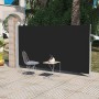 Toldo lateral de jardín o terraza 160x300 cm negro de vidaXL, Sombrillas - Ref: Foro24-40809, Precio: 60,88 €, Descuento: %