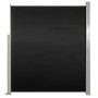 Toldo lateral de jardín o terraza 160x300 cm negro de vidaXL, Sombrillas - Ref: Foro24-40809, Precio: 60,88 €, Descuento: %