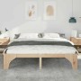 Estructura de cama Marrón 180 x 200 cm Madera de pino macizo en Camas y somieres | Comprar online en Foro24
