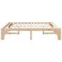 Estructura de cama Marrón 180 x 200 cm Madera de pino macizo en Camas y somieres | Comprar online en Foro24