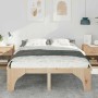 Estructura de cama Marrón 160 x 200 cm Madera de pino macizo en Camas y somieres | Comprar online en Foro24