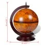 Mueble bar de bola del mundo madera de eucalipto de vidaXL, Armarios para vino y licores - Ref: Foro24-240698, Precio: 87,50 ...