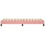Estructura de cama de terciopelo rosa 90x190 cm de vidaXL, Camas y somieres - Ref: Foro24-346951, Precio: 90,54 €, Descuento: %