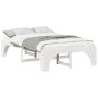 Estructura de cama Blanco 120 x 200 cm Madera maciza de pino