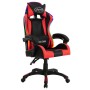 Gaming-Stuhl mit RGB-LED-Leuchten aus rotem und schwarzem Kunstleder von vidaXL, Bürostühle - Ref: Foro24-287997, Preis: 169,...