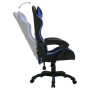 Gaming chair with RGB LED lights blue and black synthetic leather by vidaXL, Office chairs - Ref: Foro24-287996, Price: 171,3...