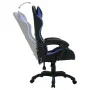 Gaming-Stuhl mit RGB-LED-Lichtern in Blau und schwarzem Kunstleder von vidaXL, Bürostühle - Ref: Foro24-287996, Preis: 168,90...