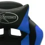 Gaming-Stuhl mit RGB-LED-Lichtern in Blau und schwarzem Kunstleder von vidaXL, Bürostühle - Ref: Foro24-287996, Preis: 168,90...