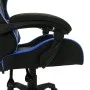 Gaming-Stuhl mit RGB-LED-Lichtern in Blau und schwarzem Kunstleder von vidaXL, Bürostühle - Ref: Foro24-287996, Preis: 168,90...