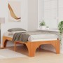 Estructura de cama Marrón 90 x 200 cm Madera de pino macizo en Camas y somieres | Comprar online en Foro24