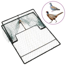 Vogelfalle grüner Stahl 50x40 cm von vidaXL, Fallen zur Schädlingsbekämpfung - Ref: Foro24-155269, Preis: 22,41 €, Rabatt: %