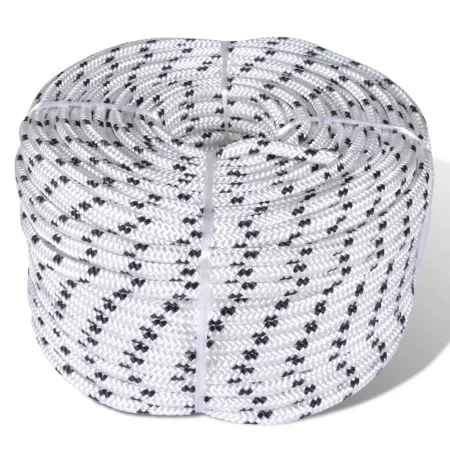 Roll of braided boat rope polyester line 12 mm x 50 m by vidaXL, Ropes and metal cords - Ref: Foro24-90462, Price: 45,93 €, D...