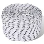 Roll of braided boat rope polyester line 12 mm x 50 m by vidaXL, Ropes and metal cords - Ref: Foro24-90462, Price: 45,93 €, D...