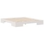 Estructura de cama Blanco 180 x 200 cm Madera maciza de pino