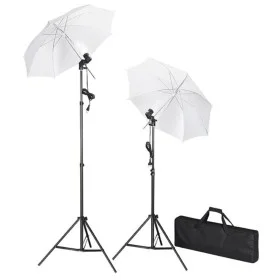 Studio lighting kit with tripods and umbrellas by vidaXL, Flashes and studio lighting - Ref: Foro24-190011, Price: 54,62 €, D...