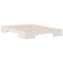 Estructura de cama Blanco 160 x 200 cm Madera maciza de pino