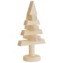 Weihnachtsbäume aus Holz, 2 Stück, massives Kiefernholz, 30 cm von vidaXL, Weihnachtsbäume - Ref: Foro24-357992, Preis: 12,66...