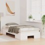 Estructura de cama Blanco 90 x 200 cm Madera maciza de pino