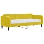 Sofá cama con colchón terciopelo amarillo 90x200 cm de vidaXL, Camas y somieres - Ref: Foro24-3197044, Precio: 331,38 €, Desc...