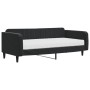 Sofá cama con colchón terciopelo negro 100x200 cm de vidaXL, Camas y somieres - Ref: Foro24-3197050, Precio: 337,32 €, Descue...