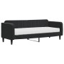 Schlafsofa mit schwarzer Samtmatratze 80x200 cm von vidaXL, Betten und Lattenroste - Ref: Foro24-3197036, Preis: 314,18 €, Ra...