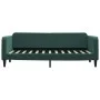 Sofa bed with dark green velvet mattress 80x200 cm by vidaXL, Beds and slatted bases - Ref: Foro24-3197034, Price: 309,58 €, ...
