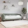 Sofá cama con colchón terciopelo gris claro 80x200 cm de vidaXL, Camas y somieres - Ref: Foro24-3197032, Precio: 315,02 €, De...