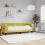 Sofá cama con colchón terciopelo amarillo 80x200 cm de vidaXL, Camas y somieres - Ref: Foro24-3197037, Precio: 302,40 €, Desc...