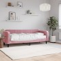 Sofá cama con colchón terciopelo rosa 80x200 cm de vidaXL, Camas y somieres - Ref: Foro24-3197035, Precio: 316,04 €