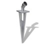 Pfostenstützenbolzen 2 Stück aus Stahl von vidaXL, Zaunpfosten - Ref: Foro24-140594, Preis: 34,46 €, Rabatt: %