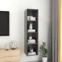 Glossy gray plywood wall TV cabinet 37x37x142.5 cm by vidaXL, TV Furniture - Ref: Foro24-805497, Price: 46,36 €, Discount: %