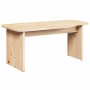 Mesa de Café Natural 100 x 69 x 35.5 cm Madera maciza de pino