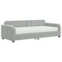Schlafsofa mit hellgrauer Samtmatratze 90x200 cm von vidaXL, Betten und Lattenroste - Ref: Foro24-3196905, Preis: 319,50 €, R...