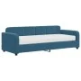 Schlafsofa mit blauer Samtmatratze 80x200 cm von vidaXL, Betten und Lattenroste - Ref: Foro24-3196897, Preis: 325,72 €, Rabat...
