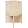 Mesa lateral Natural 50 x 40 x 50 cm Madera maciza de pino