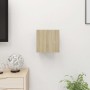 Mueble de salón de pared roble Sonoma 30,5x30x30 cm de vidaXL, Muebles TV - Ref: Foro24-804490, Precio: 27,06 €, Descuento: %