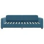 Sofá cama con colchón terciopelo azul 90x200 cm de vidaXL, Camas y somieres - Ref: Foro24-3196904, Precio: 355,21 €, Descuent...