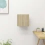 Sonoma Eiche Wand Wohnzimmermöbel 30,5x30x30 cm von vidaXL, TV-Möbel - Ref: Foro24-804490, Preis: 27,94 €, Rabatt: %