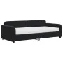 Sofa bed with black velvet mattress 90x200 cm by vidaXL, Beds and slatted bases - Ref: Foro24-3196909, Price: 316,16 €, Disco...