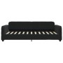 Sofá cama con colchón terciopelo negro 90x200 cm de vidaXL, Camas y somieres - Ref: Foro24-3196909, Precio: 317,93 €, Descuen...