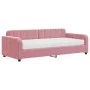 Sofá cama con colchón terciopelo rosa 90x200 cm de vidaXL, Camas y somieres - Ref: Foro24-3196908, Precio: 379,58 €, Descuent...